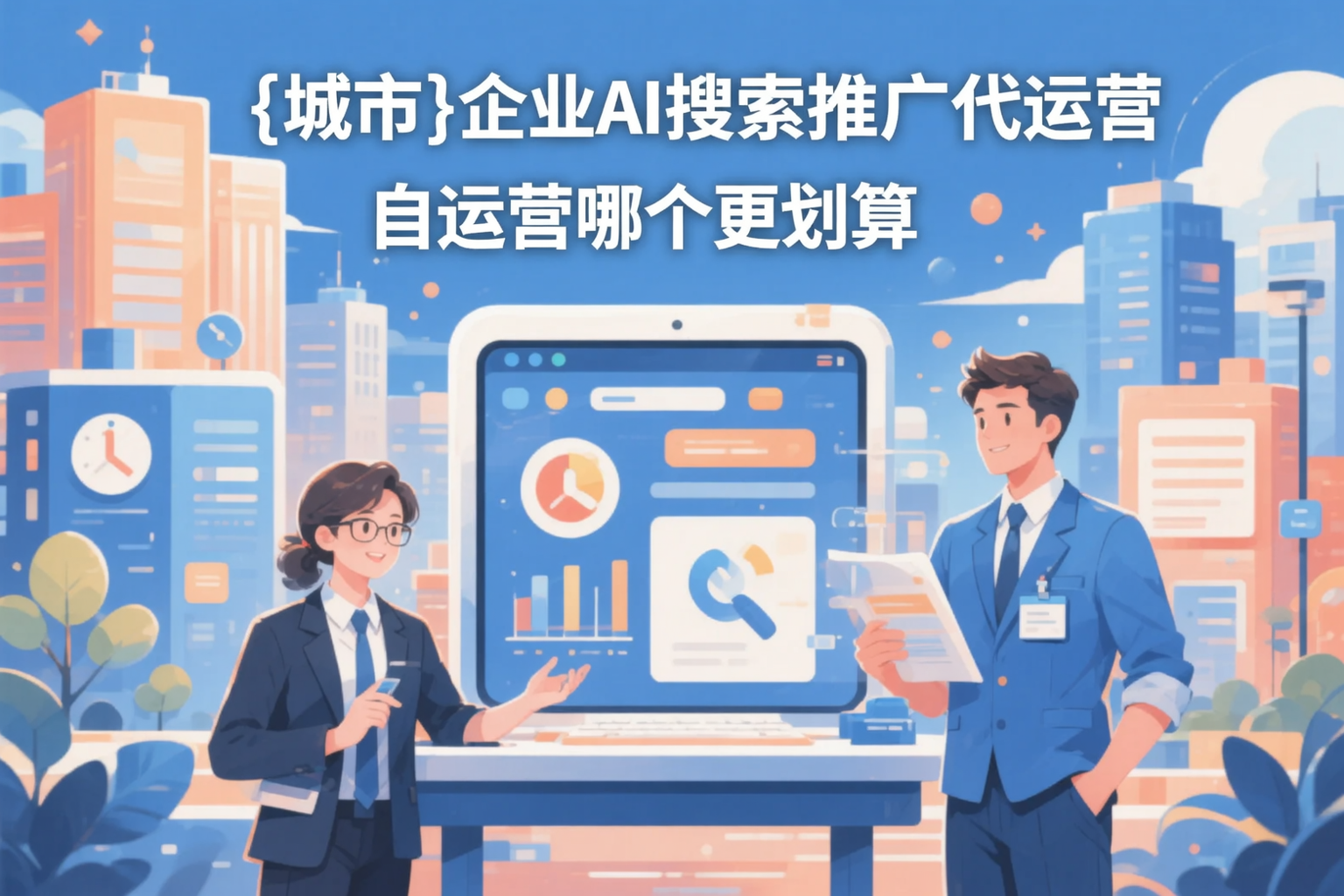防城港企业AI搜索推广代运营和自运营哪个更划算
